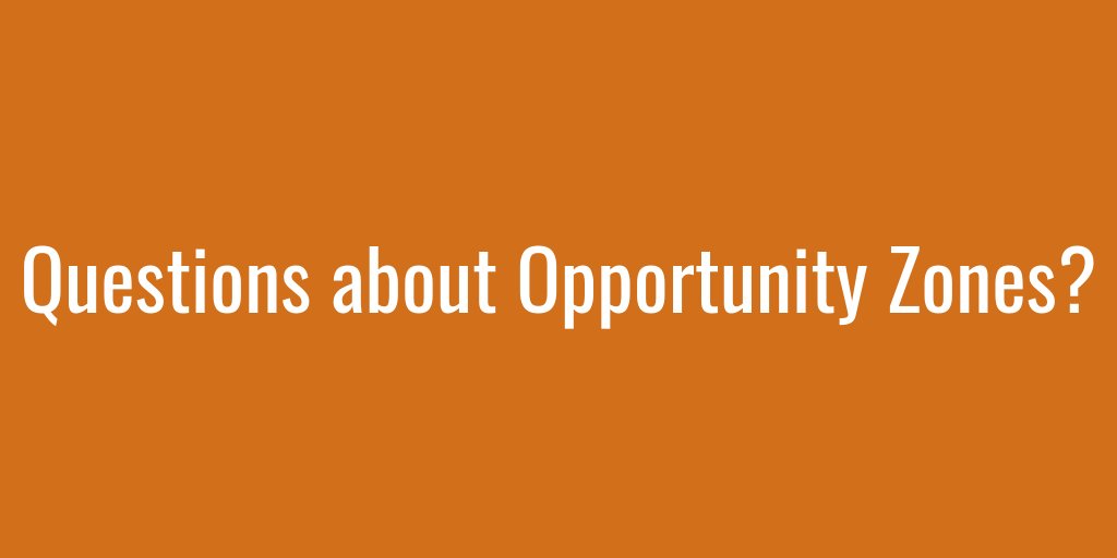 Investing in Opportunity Zones1